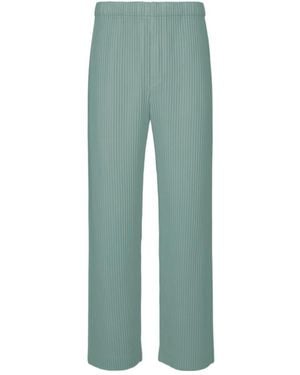 Homme Plissé Issey Miyake Colour Pleats 2 Trousers - Green