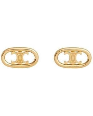 Celine Maillon Triomphe Studs - Metallic