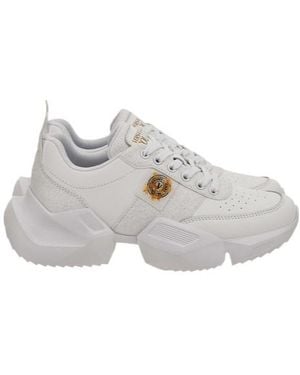 Versace Lace-Up Sneakers - Gray