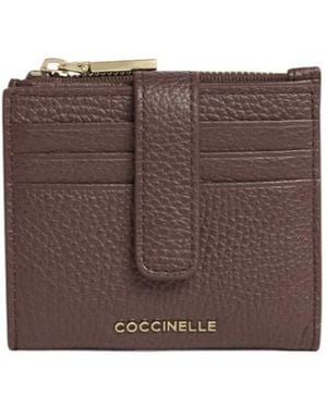 Coccinelle Compact Zip-Around Wallet - Brown