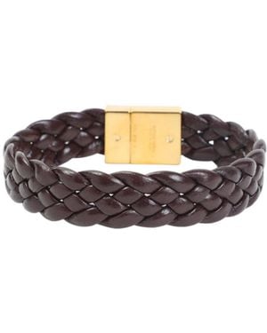 Bottega Veneta Woven Bracelet - White