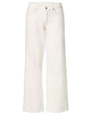 Rag & Bone Belt Loop Jeans - White