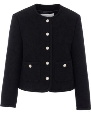 DUNST Long-Sleeved Jacket - Blue