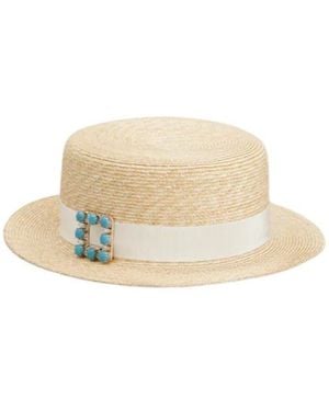 Roger Vivier Très Vivier Hat - Natural