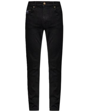 Versace Jeans Couture Couture Tapered Fit Jeans - Black