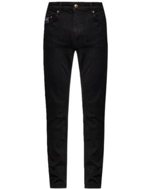Versace Jeans Couture Couture Tapered Fit Jeans - Black