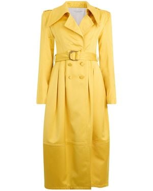 Philosophy Di Lorenzo Serafini Belted Trench Coat - Yellow