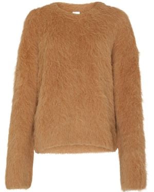 TOTEME Long Sleeve Sweater - Brown