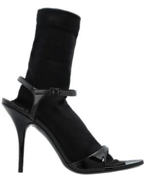 Balenciaga Heeled Shoes Avenue Sock - Black