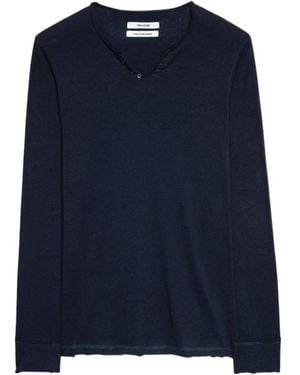 Zadig & Voltaire Monastir T-Shirt - Blue