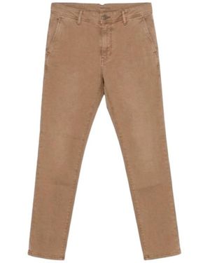 Incotex Side-Pocket Straight Pants - Natural
