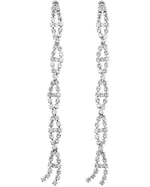 Balenciaga Riviera Earrings - White