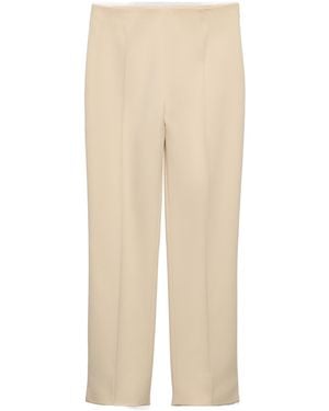 Prada Sablé Trousers - Natural