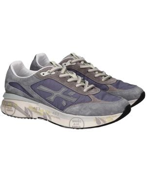 Premiata Lace-Up Trainers - Grey
