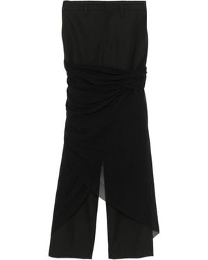 Jean Paul Gaultier Layered Trousers - Black