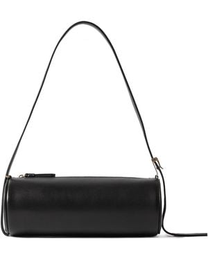 Proenza Schouler Silo Leather Shoulder Bag - Black