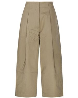 Studio Nicholson Dordoni Wide-Leg Trousers - Natural