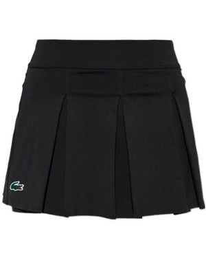 Lacoste Elastic-Waist Skirt - Black