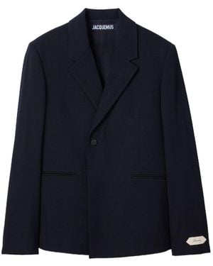 Jacquemus Double-Breasted Blazer - Blue