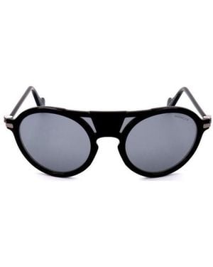 Moncler Eyewear Round Frame Sunglasses - White