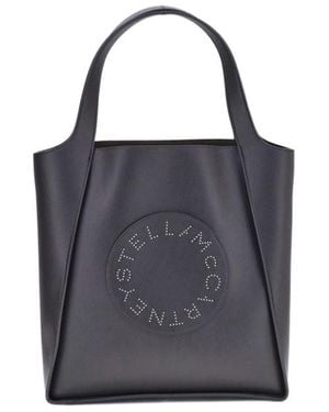 Stella McCartney Top Handle Tote Bag - Blue