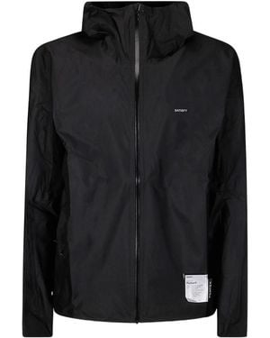 Satisfy Hooded Zip Jacket - Black