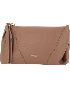 Gianni Chiarini Suria Maxi Clutch Bag - Brown