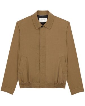 Saint Laurent Cassandre Short Jacket - Natural