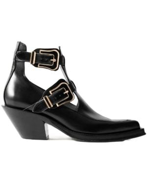 Gabriela Hearst Pointed Ankle Boots - Black