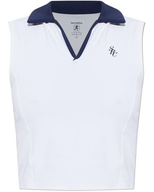 Sporty & Rich Sleeveless Top - White