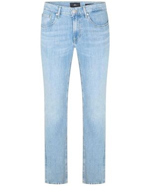 7 For All Mankind Straight Leg Jeans - Blue
