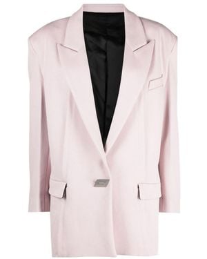 The Attico The Oversize Blazer - Pink