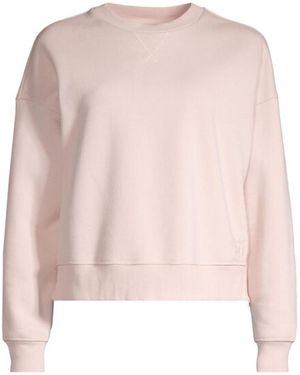 Weekend by Maxmara Gerba Crewneck Long-Sleeved Sweatshirt - Pink