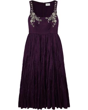 Erdem Sleeveless Dress - Purple