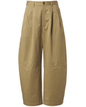 Comme des Garçons Casual Trousers With Belt Loops - Natural