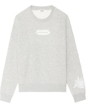 Zadig & Voltaire Long Sleeve Sweatshirt - White