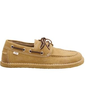 Ami Paris Ami Boat Lace Loafers - Brown