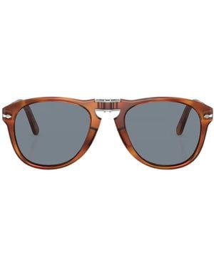 Persol 714 Round Frame Sunglasses - Multicolor