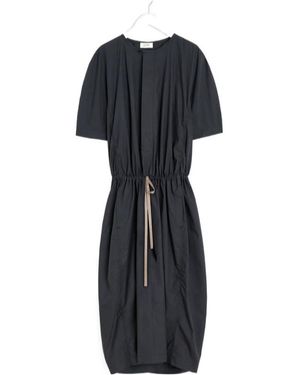 Lemaire Parachute Midi Dress - Black
