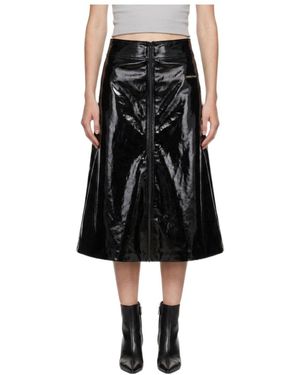 Marissa Chiara Zipper Skirt - Black