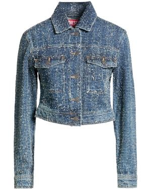 DIESEL Dark Denim Jacket - Blue