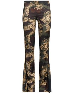 DIESEL Camouflage Flared Pants - Gray