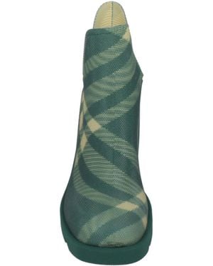Burberry Rainproof Ankle Boots - Green