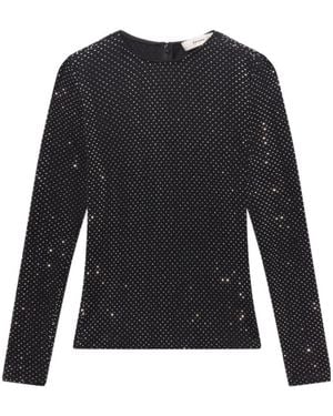 FRAME Long-Sleeved Top - Black