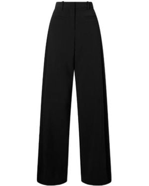 Courreges High-Waisted Dress Pants - Black