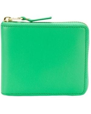 Comme des Garçons Logo Wallet - Green