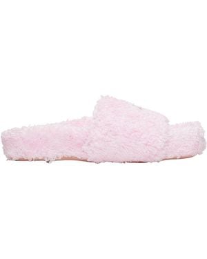 MM6 by Maison Margiela Spugna Vichy Slippers - Pink