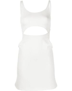 Hyein Seo Cut-Out Sleeveless Mini Dress - White