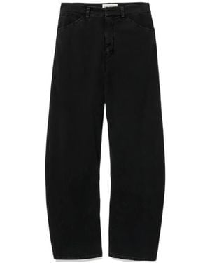 Nili Lotan Casual Trousers With Belt Loops - Black