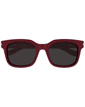 McQueen Eyewear Square Frame Sunglasses - Multicolour